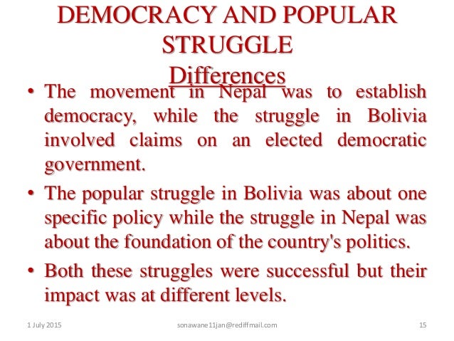 essay on democracy in nepal 200 words