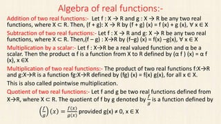 Class XI CH 2 (relations and functions) | PDF