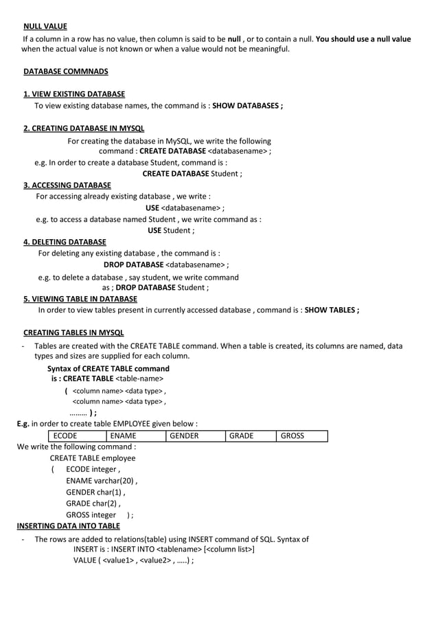 Class XII-UNIT III - SQL and MySQL Notes_0.pdf