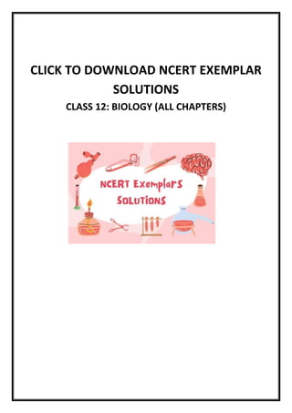 Class XII Biology Notes Chapter 1 Reproduction in Organisms | PDF
