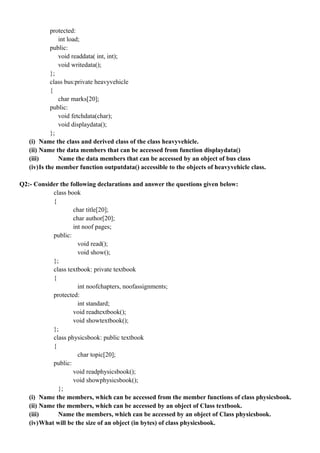 Class XII Computer Science Study Material | DOC