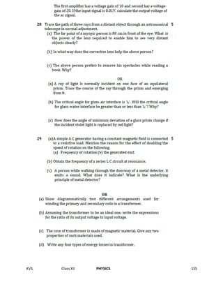 KVS ClassXII PHYSICS 155
 