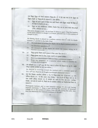 KVS ClassXII PHYSICS 161
 