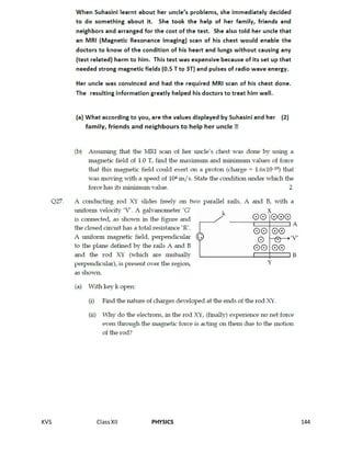 Class XII Physics Study Material