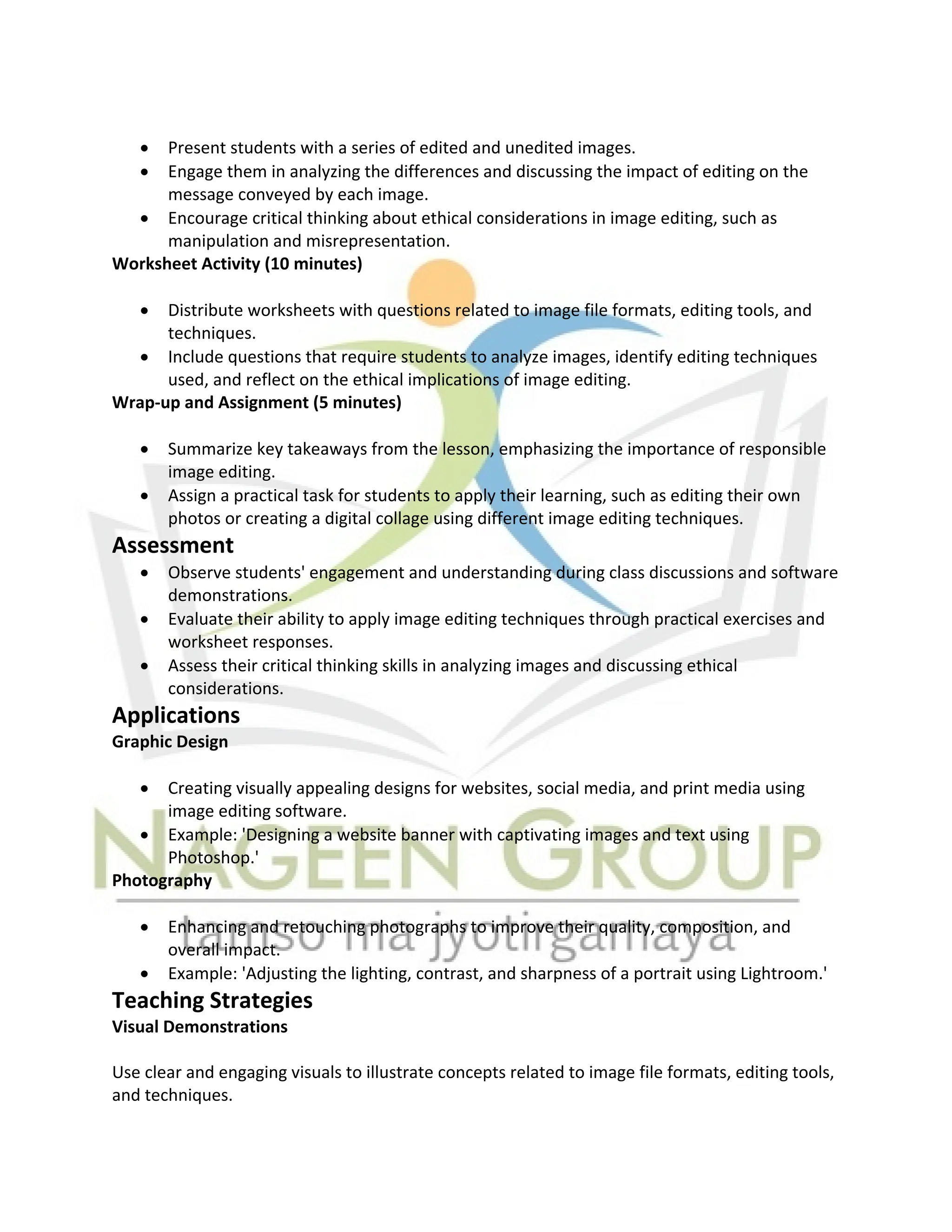 CLASS X INFORMATION TECHNOLOGY LESSON PLAN CHAPTER - 2-1.pdf image.