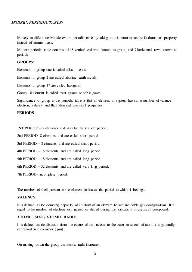 Class X Science Study Material