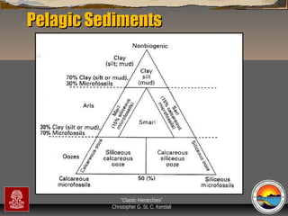 Pelagic Sediments

“Clastic Hierarchies”
Christopher G. St. C. Kendall

 