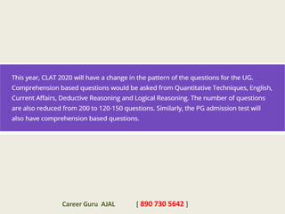 Clat 2020 exam COMPLETE DETAILS