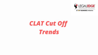 CLAT Cut Off
Trends
 
