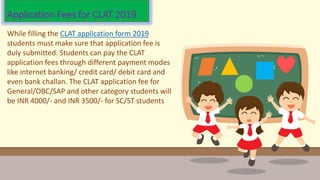 Clat entrance exam 2019
