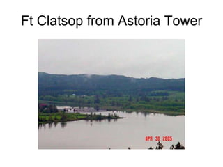 Ft Clatsop from Astoria Tower 