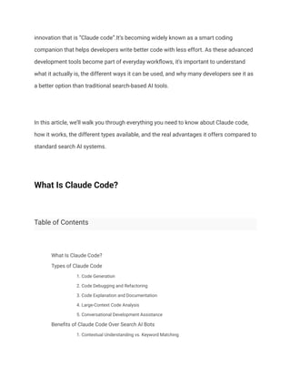 Claude Code_ The Smart Companion For Smart Developers.pdf