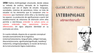 Claude Lévi Strauss y la aventura estructuralista