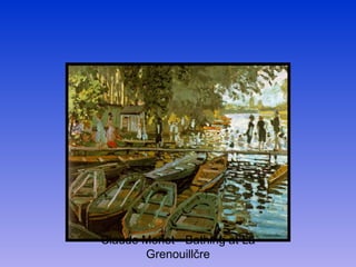 Claude Monet - Bathing at La Grenouill?re 