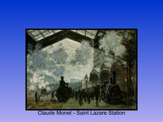 Claude Monet - Saint Lazare Station 