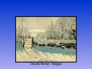 Claude Monet - Magpie 