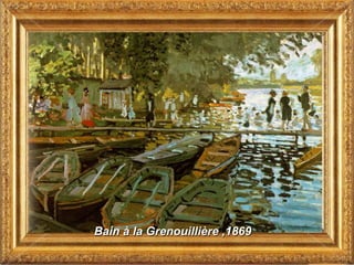 Bain à la Grenouillière ,1869
 