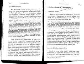 128 OS DEUSES DO EGITO
As compilações tardias
Para abarcar toda a riqueza das tradições locais dissemi-
nadas pelos numerosos santuários, pequenos ou grandes,
espalhados pelo país, os doutos e ritualistas dos últimos
séculos redigiram compilações regionais, espécie de inven-
tários teológicos dos locais. O melhor exempjo_desse tipo de
documento é o papiro Jumiíhac (Louvre, época ptolomaica).
Esse rolo, com mais de nove metros de comprimento, reúne todas as
lendas e tradições locais concernentes aos deuses e ritos dos 172 e 18e
nomos do Alto Egito (região de Beni Mazar no Médio Egito). A língua é
clássica, embora com numerosas expressões demóticas que traem a parte
do autor-compilador e comentador. A obra acha-se articulada em três
grandes partes: I. os deuses da região relacionados com Anúbis e os deu-
ses regionais relacionados com Osíris e seu mito; II. os objetos, seres e
lugares segrados da regiSo; III. os locais de culto de Duanui e suas lendas.
As diversas vcrsOcs de um mesmo mito ou de uma etimologia são forne-
cidas lado a lado com um cuidado de objetividade documentaladmirável.
O aulor, segundo um estudo recente, era um erudito bilíngue que conhecia
a literatura grega. Esse thesaurus de geografia religiosa regional era fre-
qtlentemente consultado, como o testemunham as anotações em escrita
• demótica feitas na margem do papiro.
Outras regiões do Egito foram objeto de trabalhos da
mesma natureza, dos quais nos chegaram dois: o Livro do
Fayum (diversas versões conhecidas) e o papiro Brooklyn
(47, 218, 84), consagrado ao Delta. Os sacerdotes da época
greco-romana intentaram um tanto a multiplicação das teo-
logias locais com ajuda desses manuais. O papiro de Tanis, •
datado do reinado de Adriano, dá uma lista de objetos sagra-
dos, nomo por nomo. O envasamento do sanctus sanctorum
do templo de Edfu_ reagrupa uma série de monografias, no-
mõTpõr nomo, que detalham deuses, cultos, o_clero e seus títu-
los, barcas sagradas, festas, interdições, génios protetores etc.
CLAUDE TRAUNECKER 129
3. Os deuses das marcas2 e das fronteiras
As 'portas do deserto
O deserto, onipresente na paisagem egípcia, já era uma
terra estrangeira. A presença de um início de caminho torna-
va um setor do vale uma província-marca do Egito, cujos
deuses podiam ser levados para fora do vale.
Min de Copto, o deus itífálico do quintonomo do Alto Egito, era também
o guardião das riquezas minerais do deserto oriental, cujo acesso sua
cidade controlava. Protegia as pedreiras e os prospectores que percorriam
o deserto oriental. Ao assegurar a sobrevivência das equipes no coração
do deserto, ele era "o 'Senhor da Vida'. Desde o Novo Império, Amon
ganhou um culto no oásis de Khárga, acessível a partir da região tebana.
» A esses deuses migrantes, levados por seus fiéis, acres-
centavam-se as divindades específicas do mundo desértico,
como Seth. Em torno de 900 a. C., ele dispunha de um templo
oracular em Mut, capital do oásis de Dakhla, e sua presença é
bem atestada no oásis de Khargar-Hathor frequentava esses
lugares desde o Médio Império. Devastadora sob sua forma
leonina (Sekhmet) vagando pelo deserto, senhora da alegria e
do amor quando, apaziguada, retorna ao vale, Hathor era tanto
a soberana das terras desérticas quanto a 'Senhora da Turque-
sa', preciosa gema extraída das remotas minas do Sinai.
Os mercenários das marcas do Delta
Quando as marcas deram acesso a zonas relativamente
frequentadas por populações de outras culturas, o mundo
divino povoou-se de personagens híbridos, dos quais nem
2 Ver nota da p. 29. [N. do T.]
 