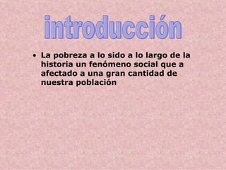 la pobreza en el mundo | PPT