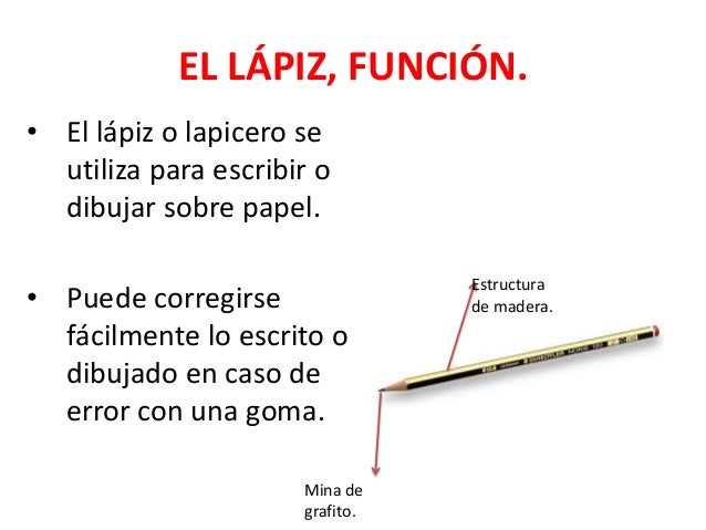 EL LÁPIZ