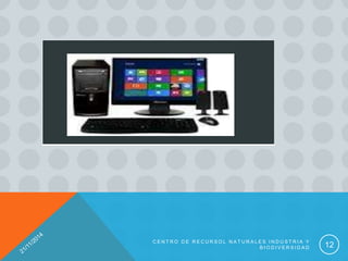 C E N T R O D E R E C U R S O L N A T U R A L E S I N D U S T R I A Y
B I O D I V E R S I D A D 12
 