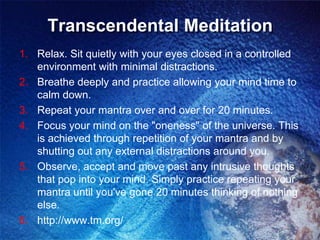 Increased Focus and Boost Mental PerformanceCultivating a “Winner’s Brain”Harvard Mental Health Letter; May2010, Vol. 26 Issue 11, p4-5, 2pThe article discusses the nonpharmacological ways to boost mental performance. An individual can achieve a state of heightened concentration and pleasure by having a commitment to master a craft. Maintaining focus was found to improve one's ability to recall how to do a task later on. It is also considered that practicing something physically and using imagery repeatedly help individuals to gain skills and confidence.