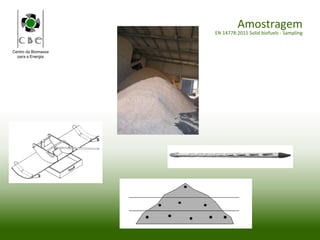 Centro da Biomassa
para a Energia
Amostragem
EN 14778:2011 Solid biofuels - Sampling
 