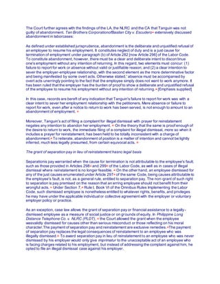 Claudias kitchen vs tanguin | DOCX