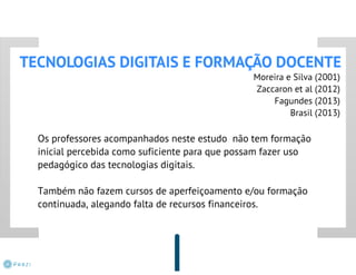 INCLUSÃO DIGITAL: APRENDER COM MOBILIDADE