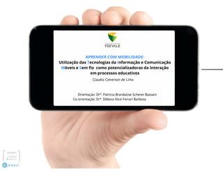 INCLUSÃO DIGITAL: APRENDER COM MOBILIDADE