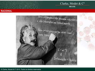 RACIONAL

© 2010 Clarke, Modet & Cº

© Clarke, Modet & Cº 2013. Todos os direitos reservados

 