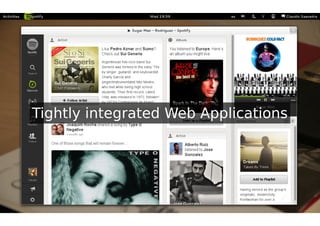 Tightly integrated Web Applications
 