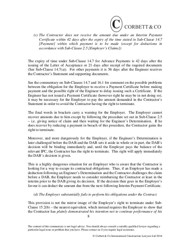 Clause 16 suspension