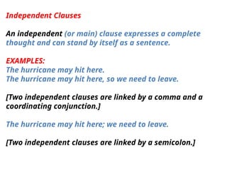 Clause in the grammar english language you should use | PPTX
