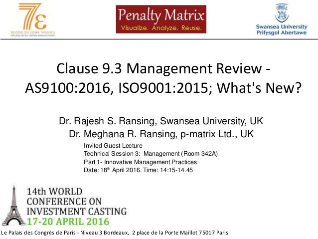 Iso 9001 Management Review Meeting Presentation Sample