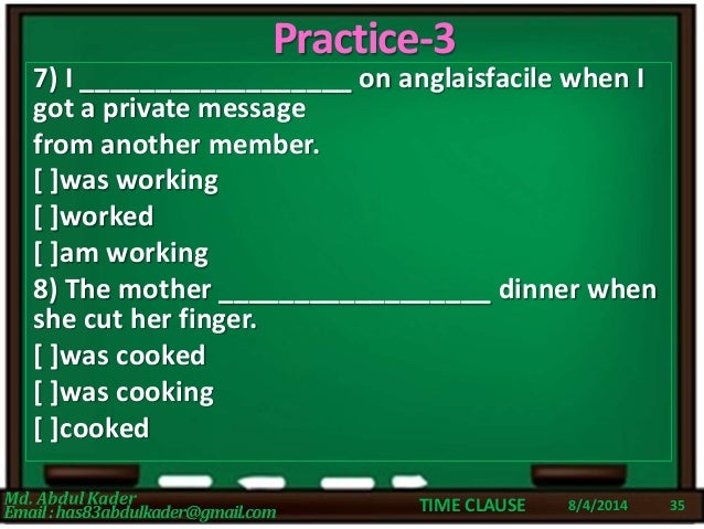 Clause Part 10 Of 10 Time Clauses