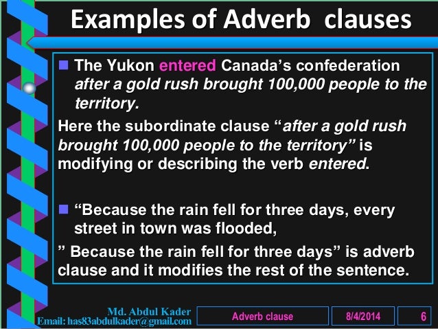 Clause (Part9 of 10)Adverb Clause
