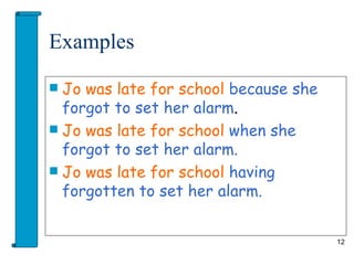 Clauses Main And Subord | PPT