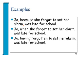 Clauses Main And Subord | PPT