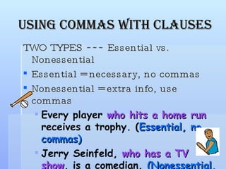 Clauses Powerpoint | PPT