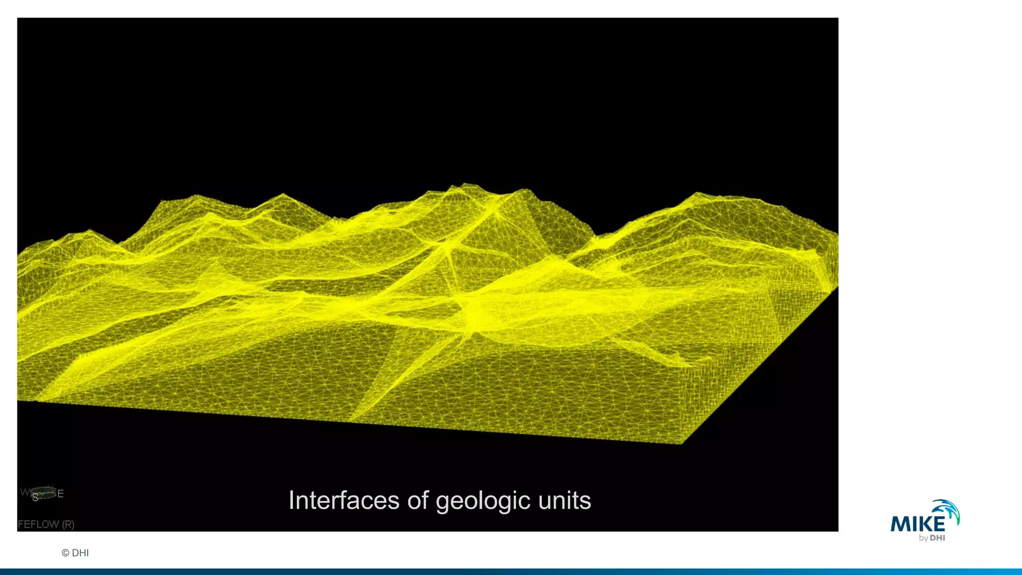 © DHI
Interfaces of geologic units
 