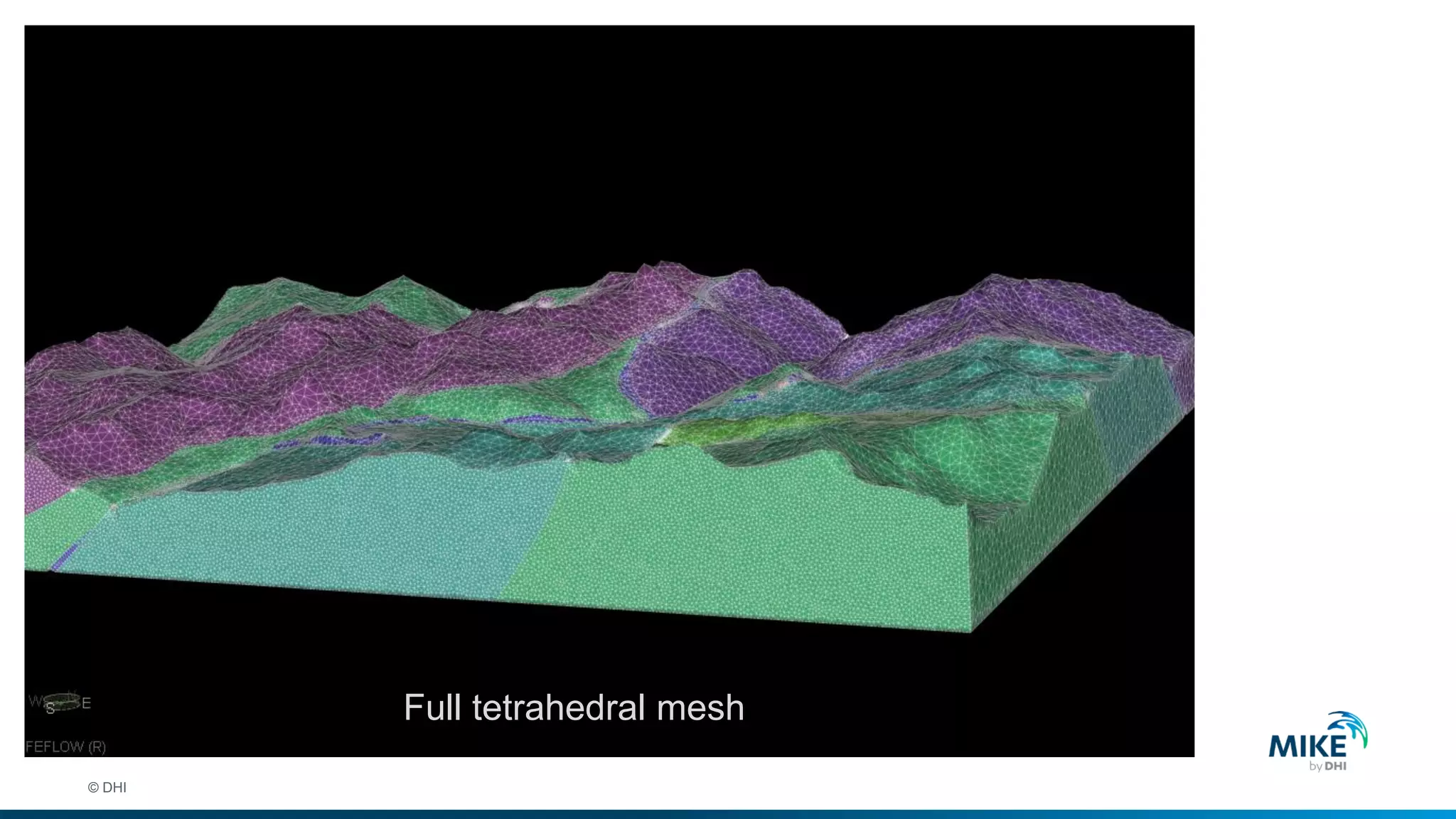 © DHI
Full tetrahedral mesh
 