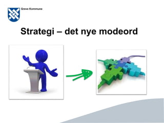 Side 4
Strategi – det nye modeord
 