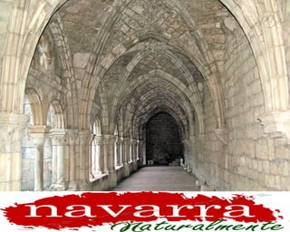 61  Monasterio de Iranzu   Claustro  Comarca Turistica Urbasa Estella  Navarra Naturalmente