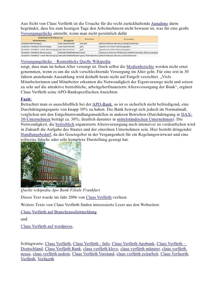 Claus Verfuerth Text 2006 Pdf