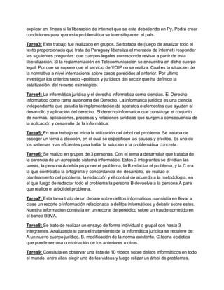 Informe Ejecutivo con arbol de probelas