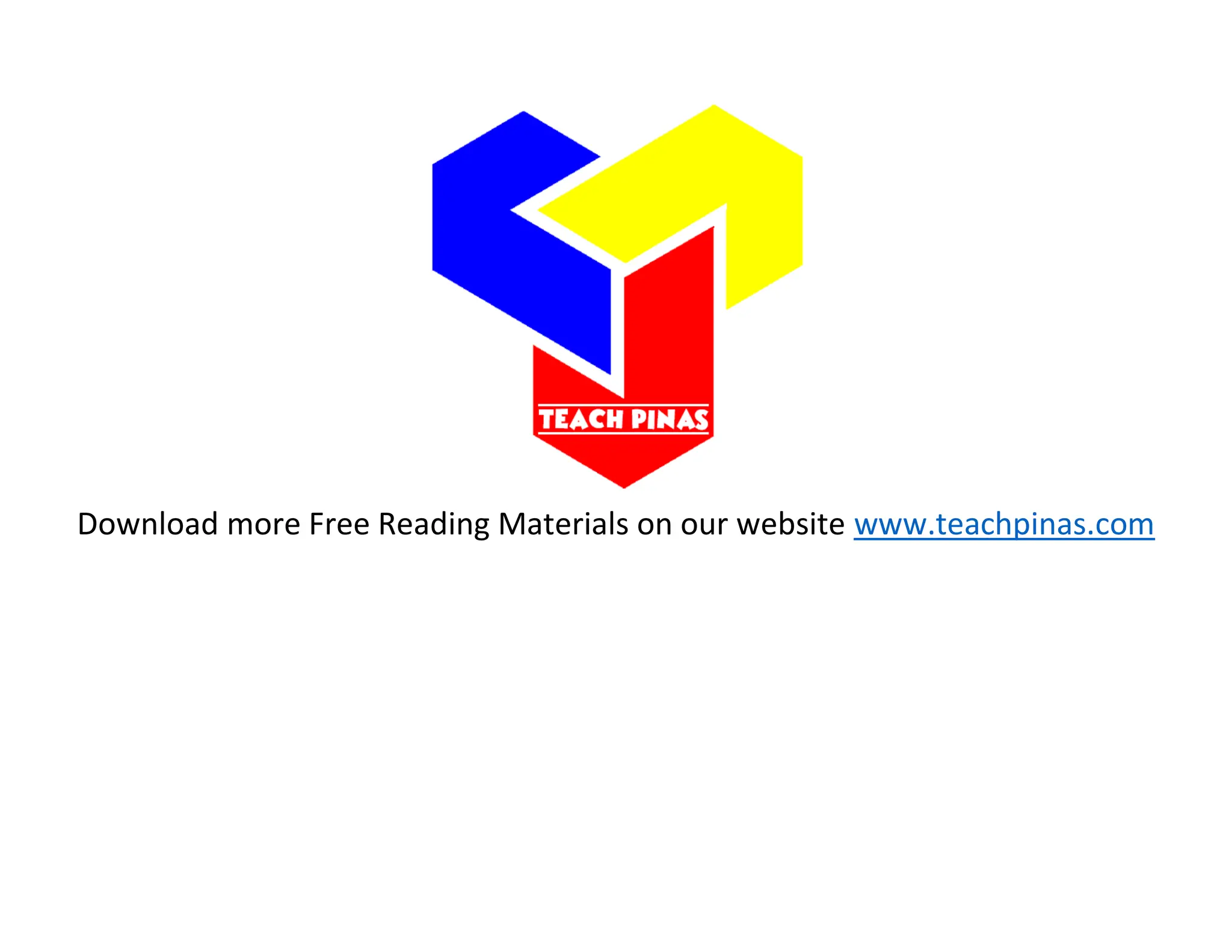Claveria reading materials for beginning pdf