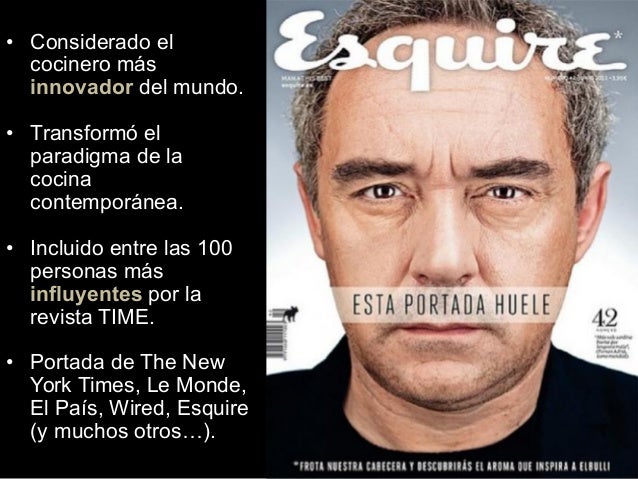 Claves de la creatividad de ferran adrià Contemporaneas cocina creativo