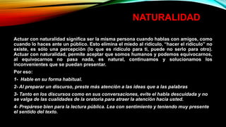 Claves fundamentales para ser un orador ideal | PPTX
