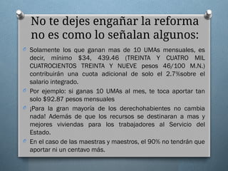Reforma a la Ley del ISSSTE 2025: Claves y Cambios Fundamentales para ...